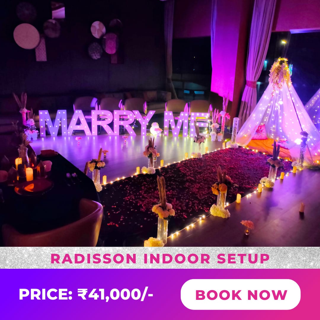 Radisson indoor setup