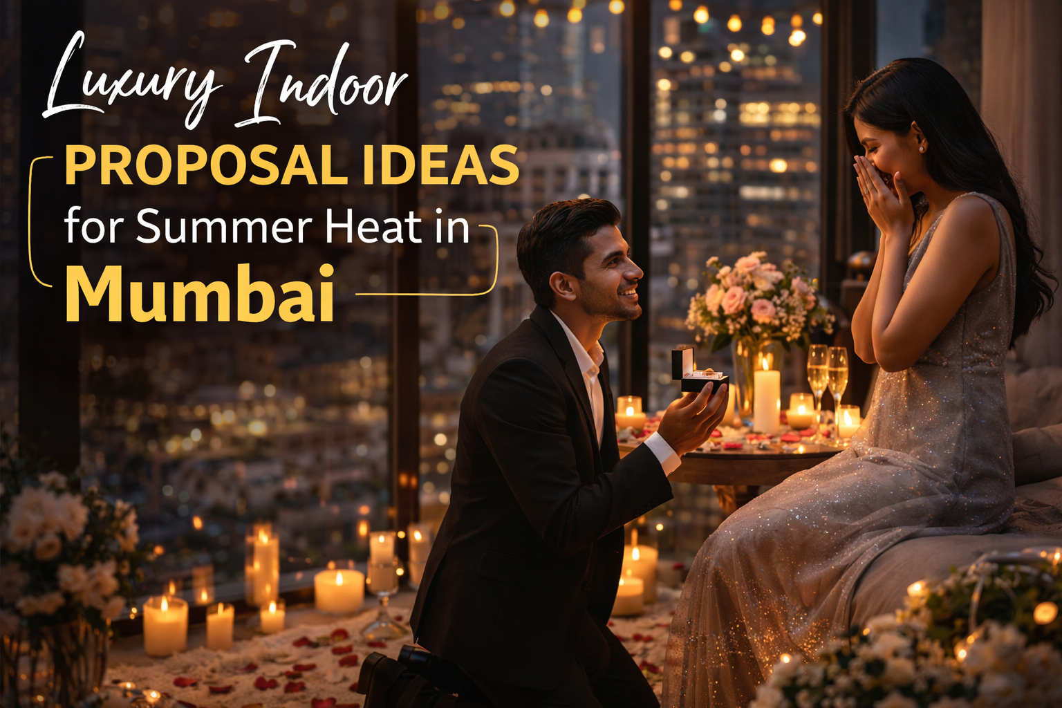 Luxury Indoor Proposal Ideas in Mumbai